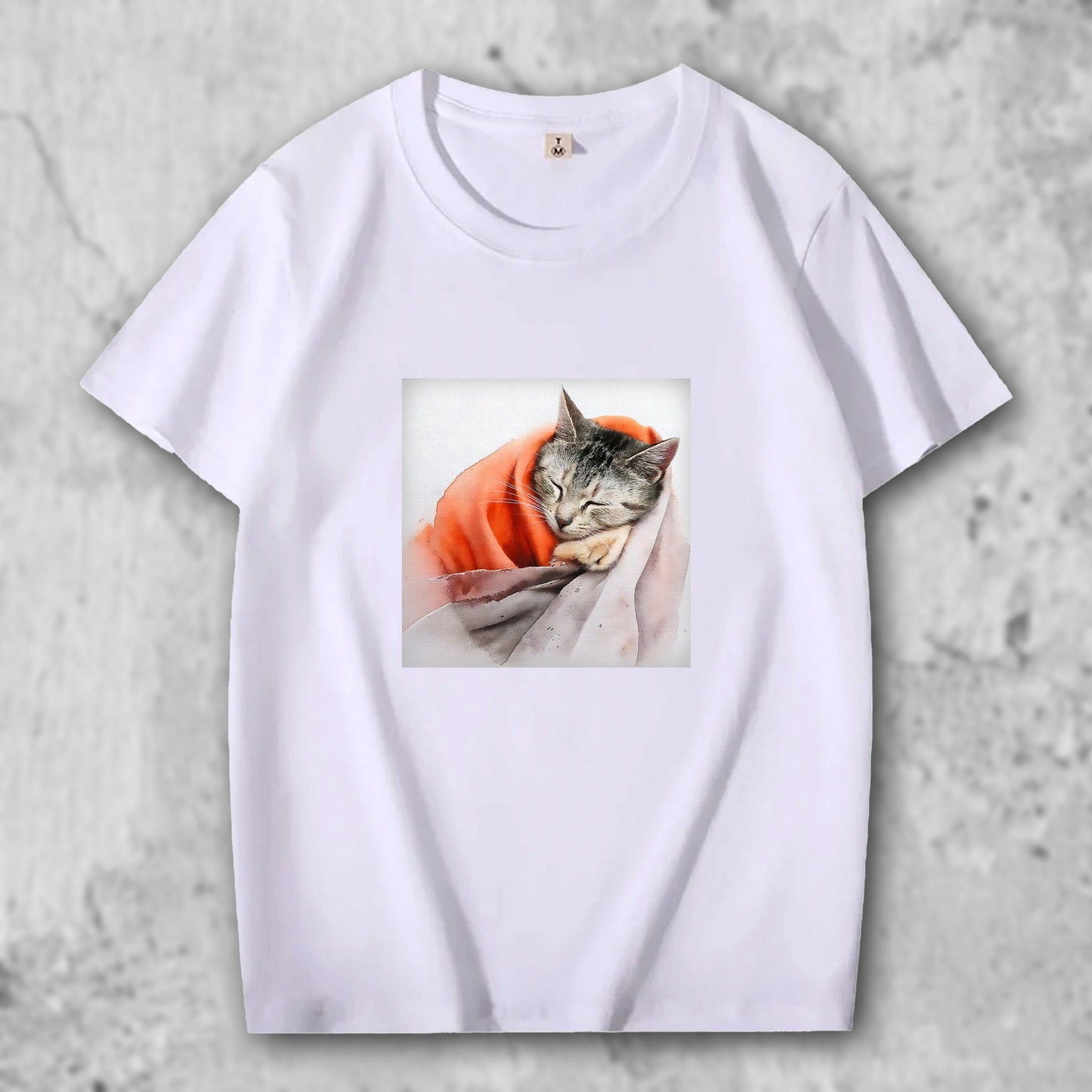 かわいい猫 ネコグッズ 猫Tシャツ 猫雑貨 猫パーカー 専門店 オリジナルTシャツ おくるみ猫さん