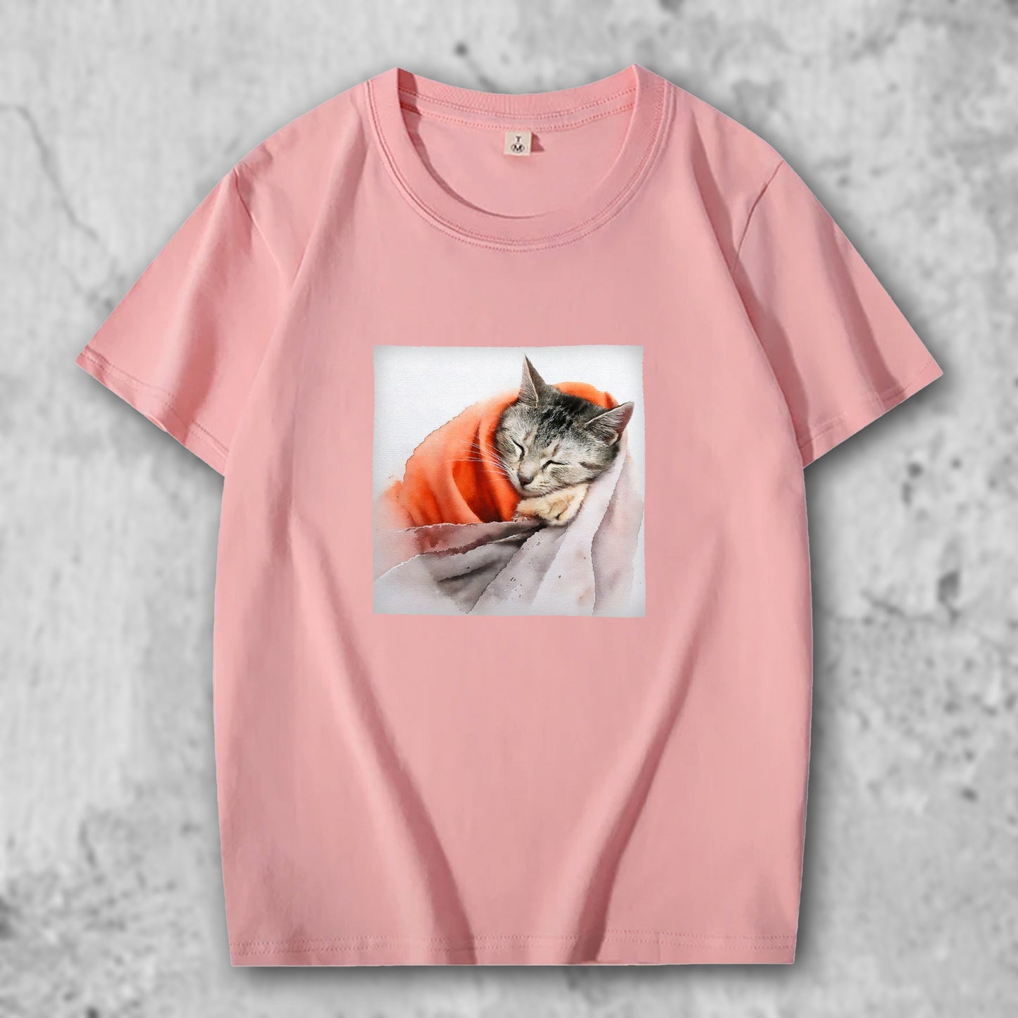かわいい猫 ネコグッズ 猫Tシャツ 猫雑貨 猫パーカー 専門店 オリジナルTシャツ おくるみ猫さん