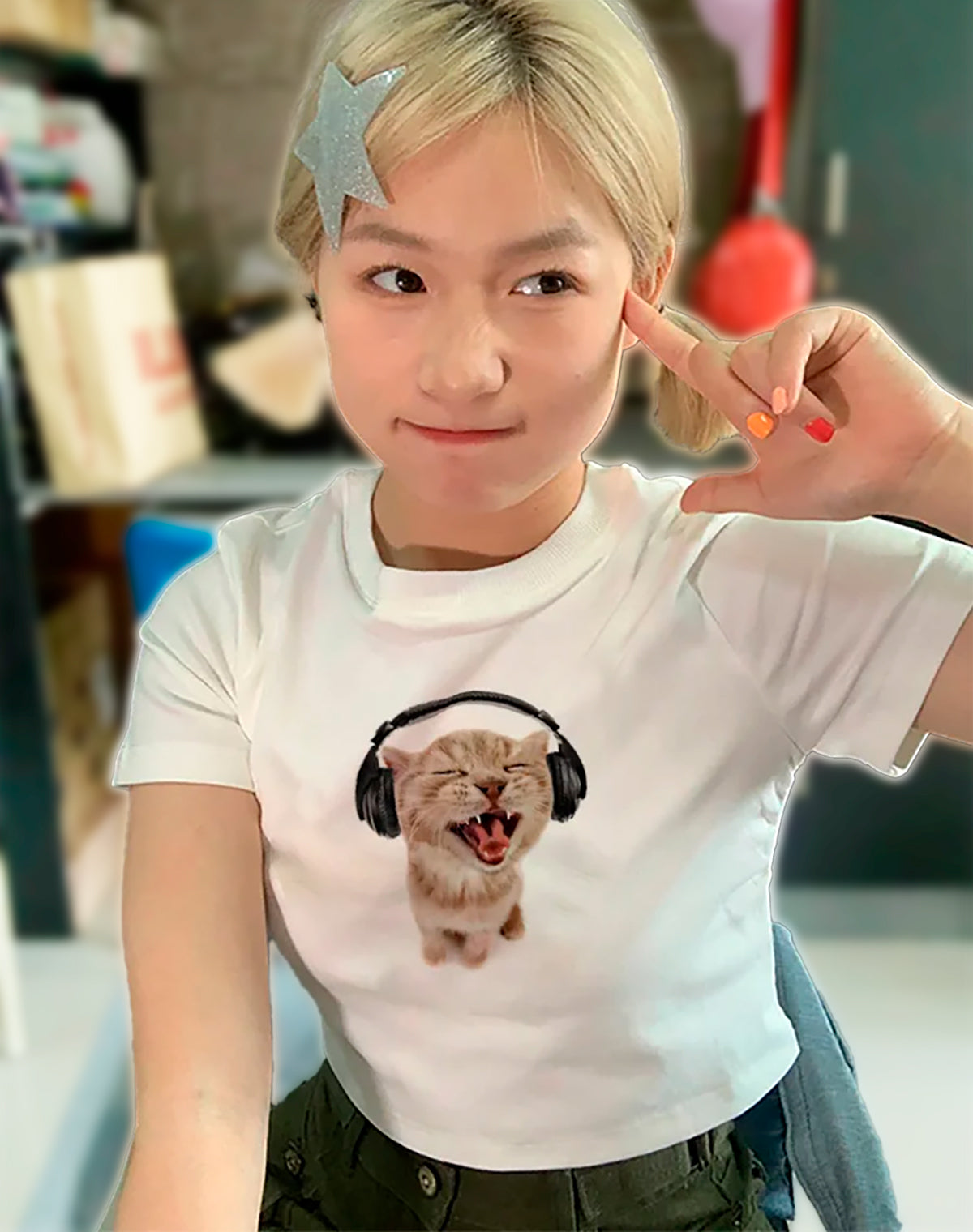Tシャツ【シャウトキャット】猫Tシャツ 猫グッズ 猫雑貨 猫プレゼント