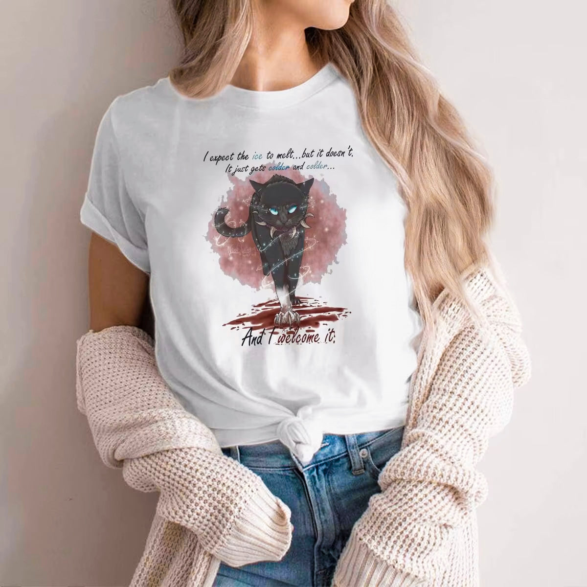 かわいい猫 ネコグッズ 猫Tシャツ 猫雑貨 猫パーカー 専門店 黒猫は小さな戦士