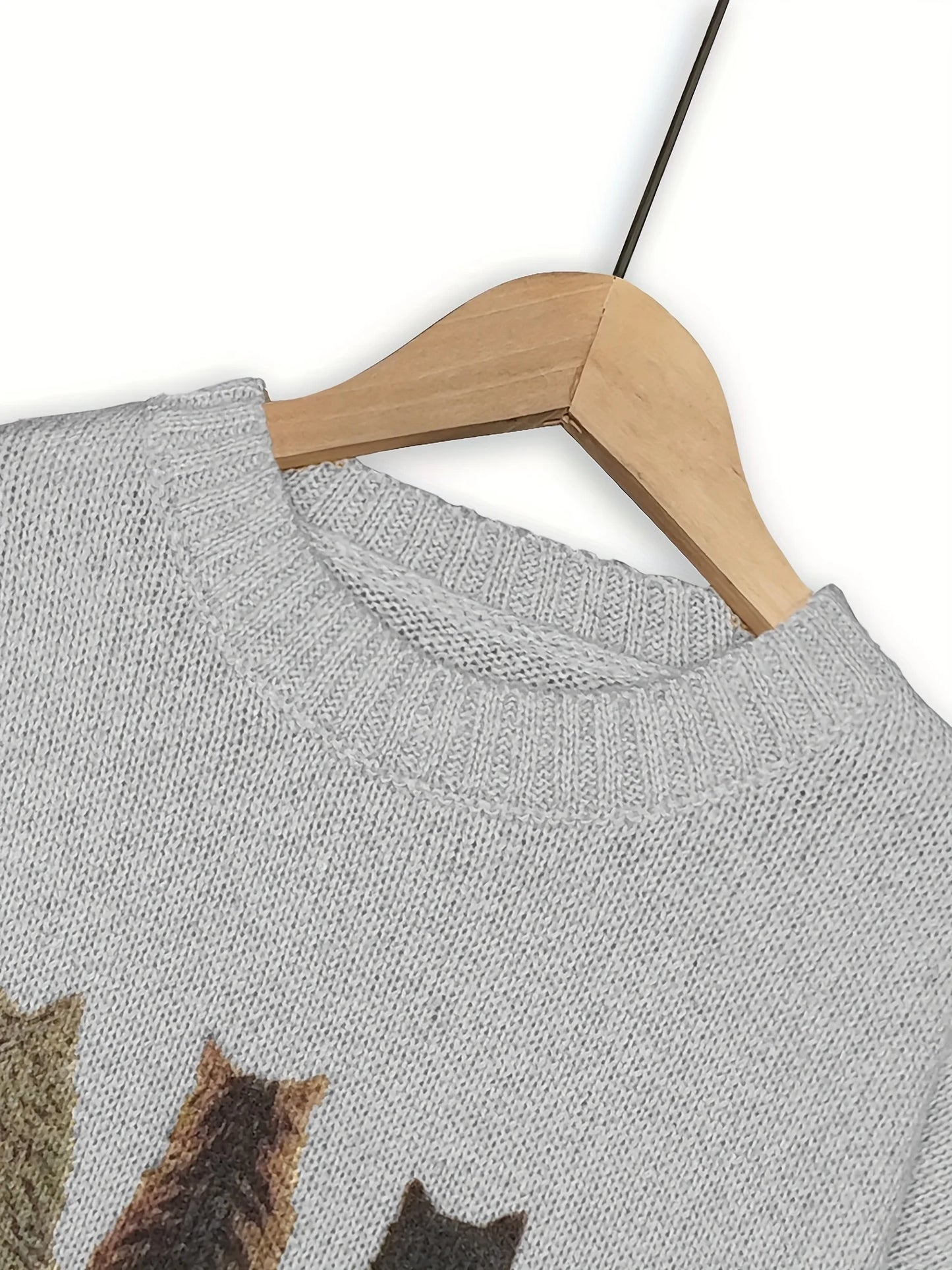 かわいい猫 ネコグッズ 猫Tシャツ 猫雑貨 猫パーカー 猫セーター 4匹の猫ちゃんのバックショット
