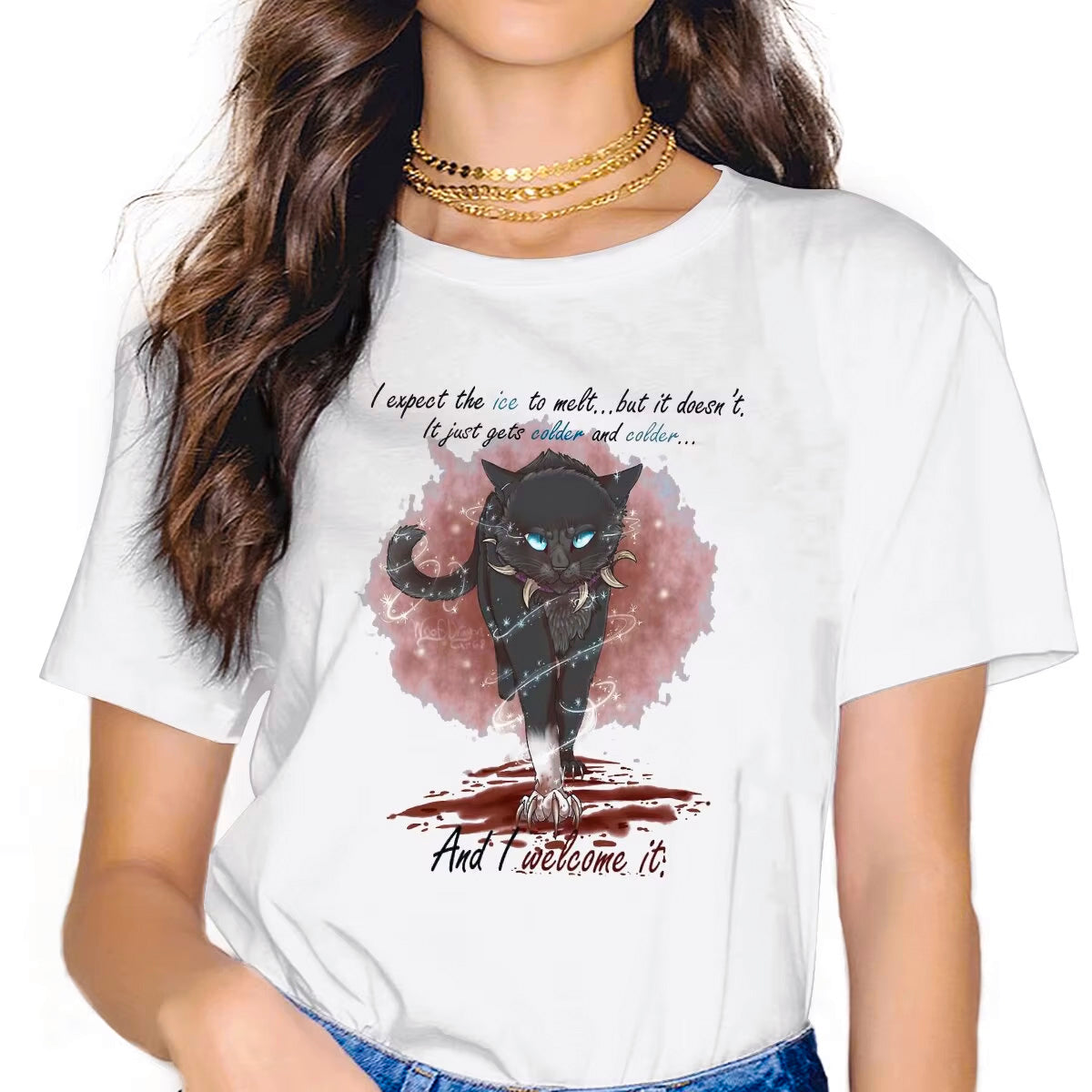 かわいい猫 ネコグッズ 猫Tシャツ 猫雑貨 猫パーカー 専門店 黒猫は小さな戦士
