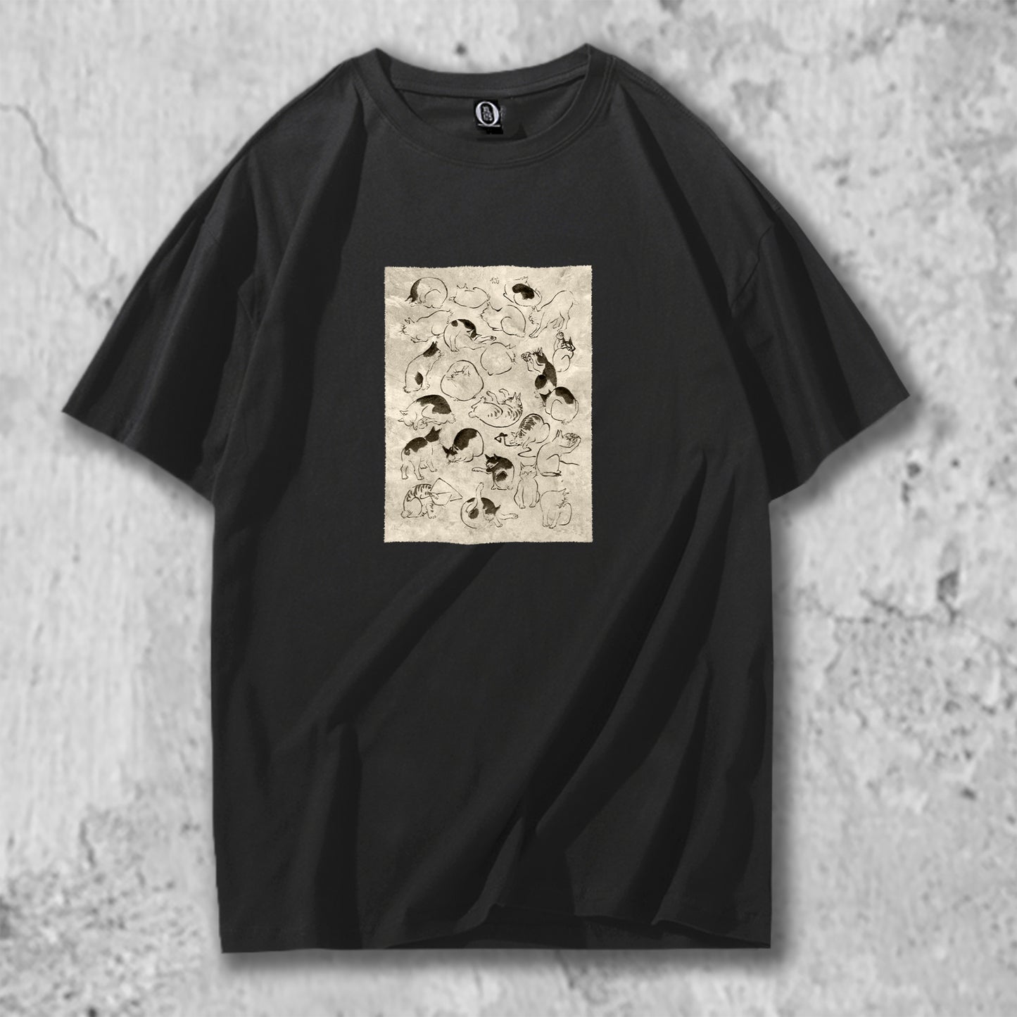 オリジナルTシャツ 【 浮世画譜 猫之図 - 歌川広重 】猫Tシャツ 猫グッズ 猫雑貨 猫プレゼント