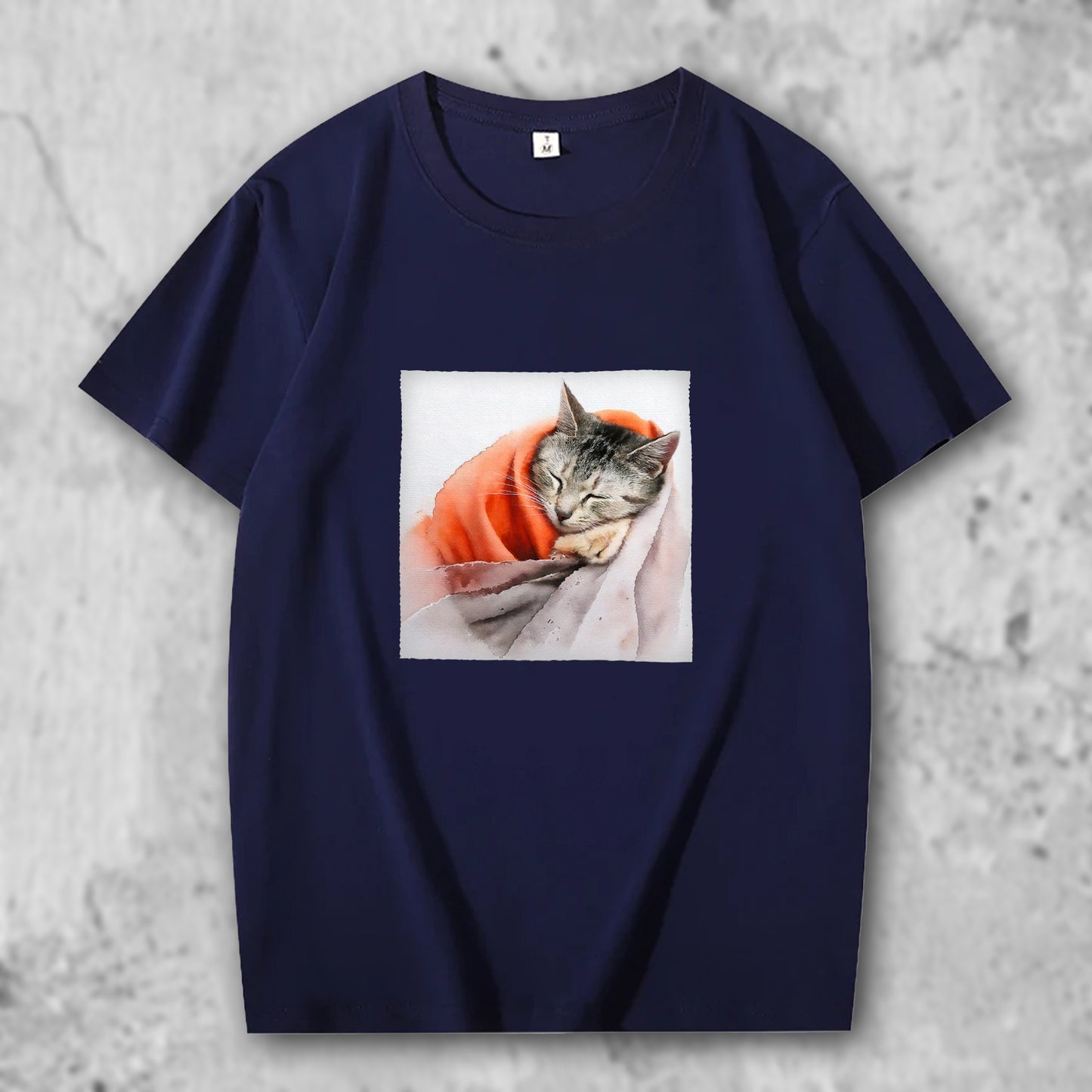 かわいい猫 ネコグッズ 猫Tシャツ 猫雑貨 猫パーカー 専門店 オリジナルTシャツ おくるみ猫さん