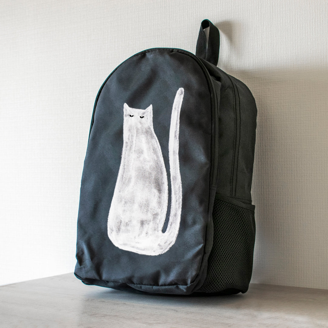 猫アートのリュックサック