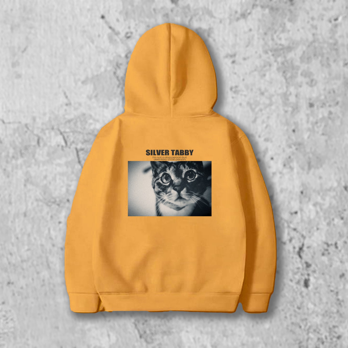 オリジナル パーカー バックプリント【サバトラ猫ピキ】猫パーカー 猫グッズ 猫雑貨 猫プレゼント