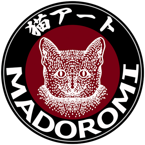 猫アートMADOROMIのロゴ