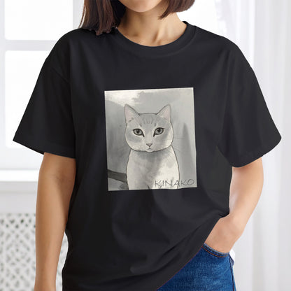 猫 イラスト Tシャツ｜KINAKO – nekome オリジナル