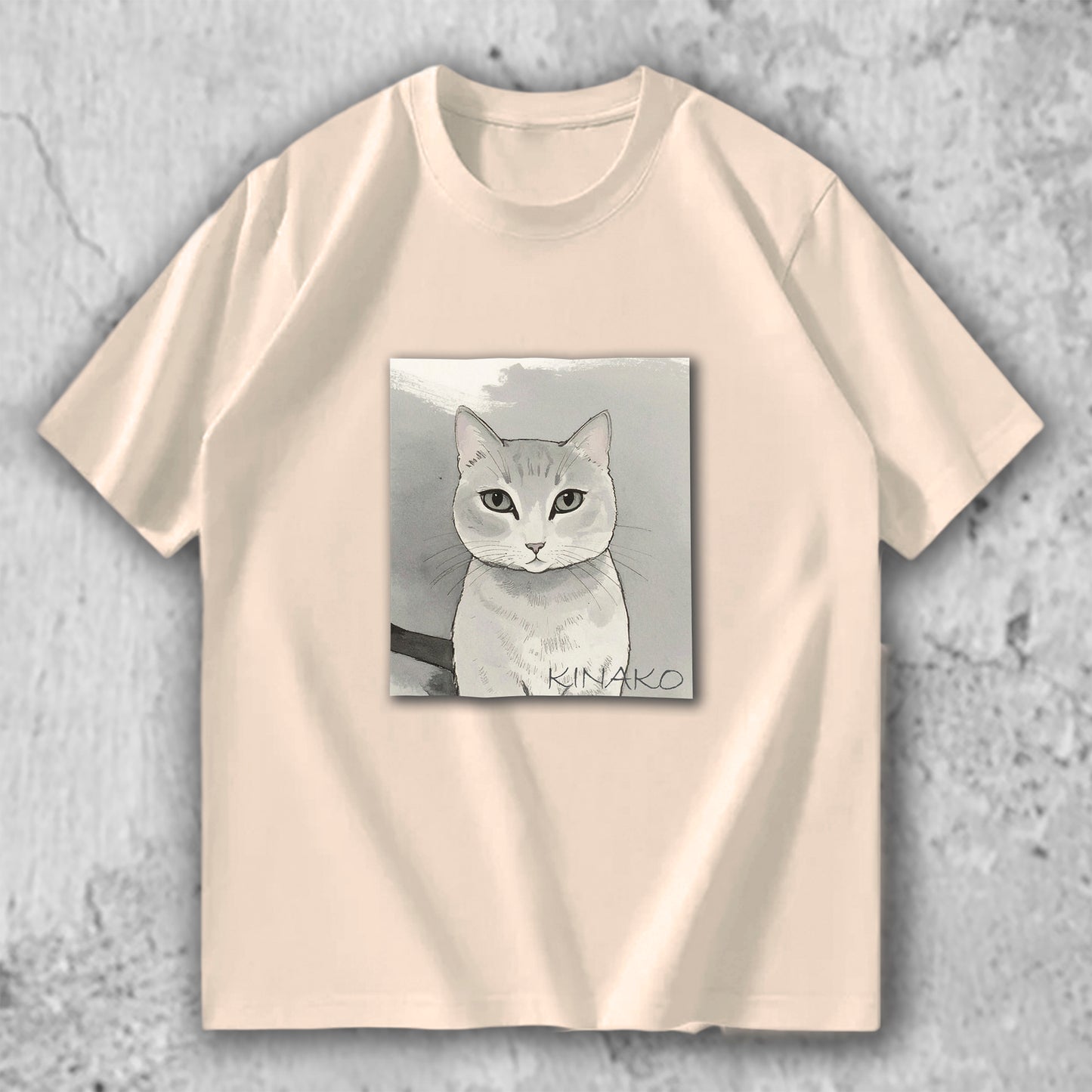 猫 イラスト Tシャツ｜KINAKO – nekome オリジナル