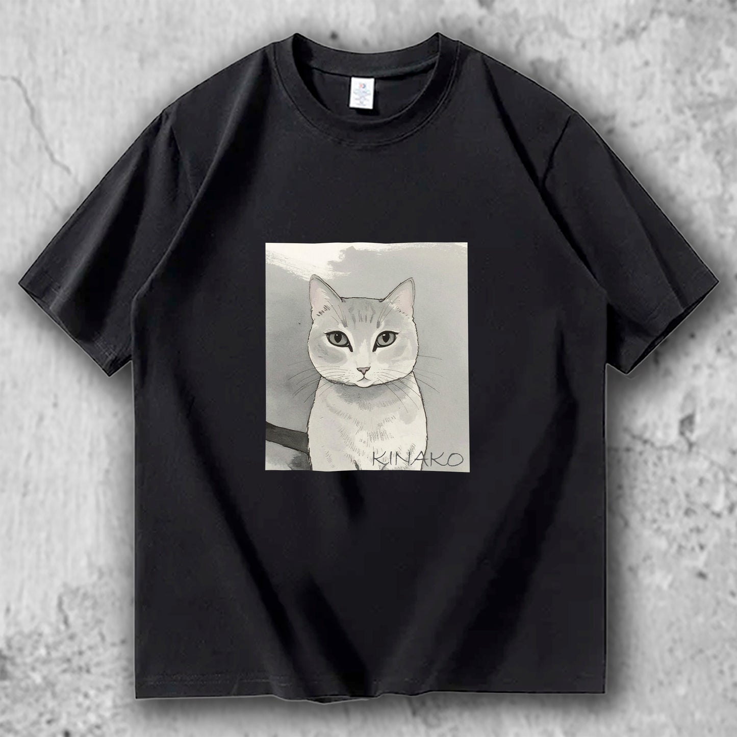猫 イラスト Tシャツ｜KINAKO – nekome オリジナル