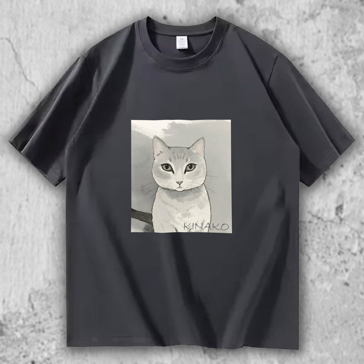 猫 イラスト Tシャツ｜KINAKO – nekome オリジナル